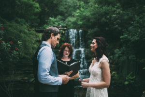 Zilker Botanical Garden Wedding, Austin, TX, intimate wedding, small wedding, bride and groom, family