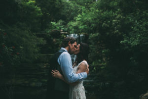 Zilker Botanical Garden Wedding, Austin, TX, intimate wedding, small wedding, bride and groom, family